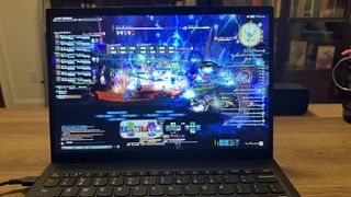 Lenovo ThinkPad X1 Nano Gen 3 playing "Final Fantasy XIV"