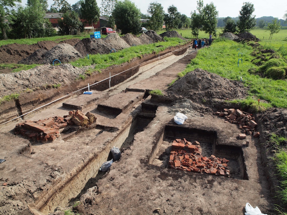 Medieval ditch excavation project
