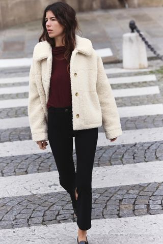 Faux Shearling Jacket