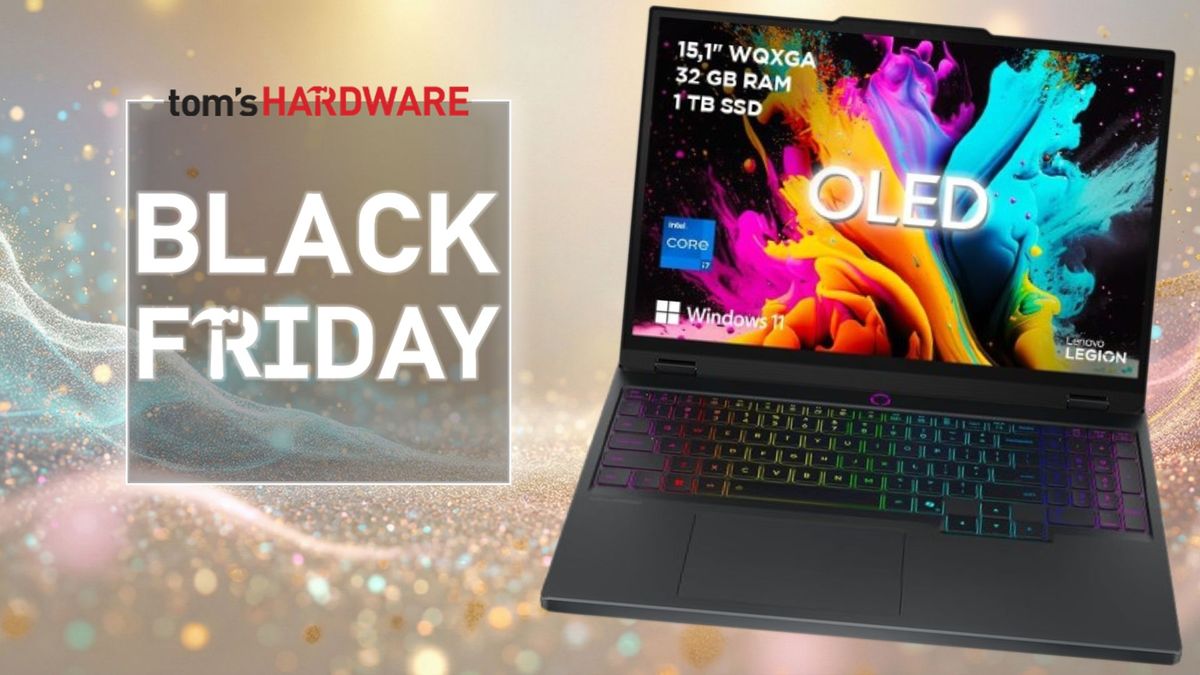 Land this RTX 5070-powered Lenovo Legion 5 Gaming Laptop with an OLED screen for only £1250 — an all-time low for this potent gaming laptop