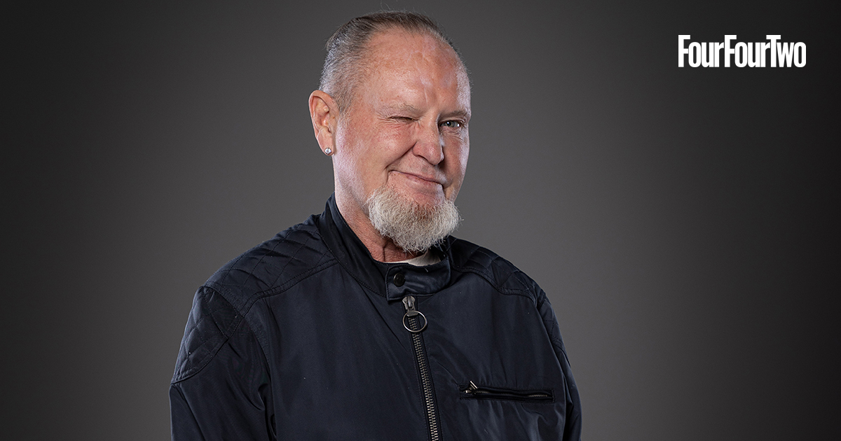 Paul Gascoigne shot for the December 2025 issue of FourFourTwo magazine 