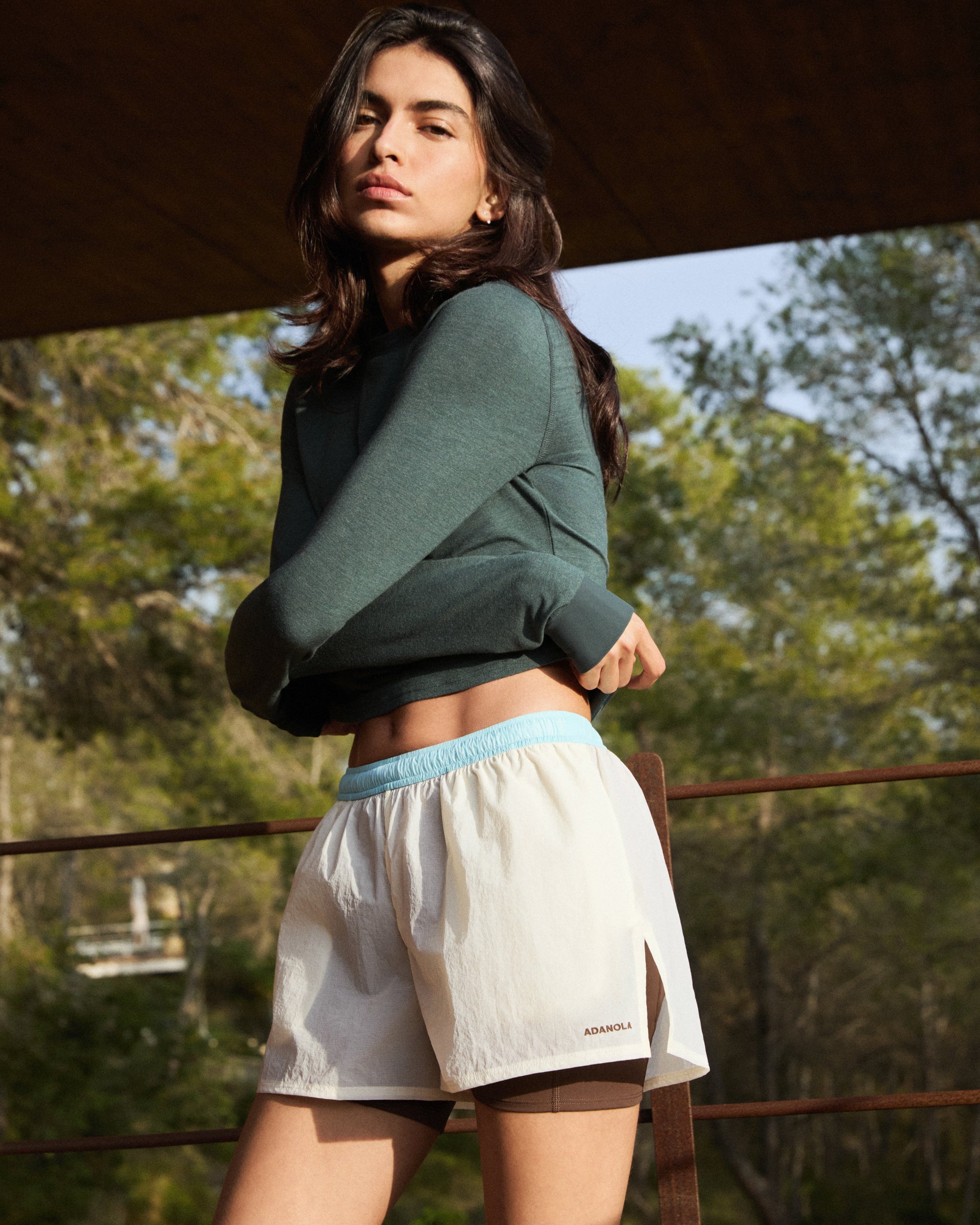 Lightweight Ripstop Double Layer Shorts - Marshmallow White - Xxs