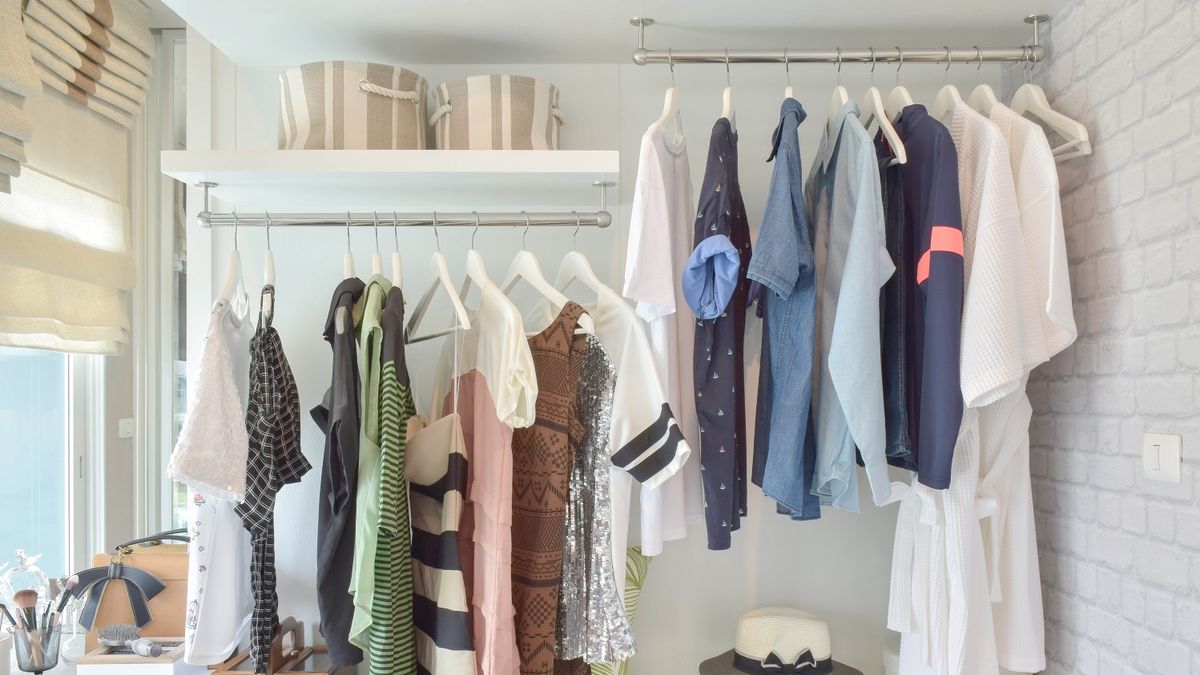 7 ways to organize clothes if you don't have closet space Tom's Guide
