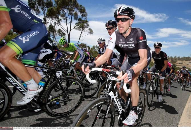 Jens Voigt (Trek Factory Racing) in what may be his final Tour Down Under.