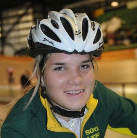 Tanah Robinson from South Africa was in Perth for the race.