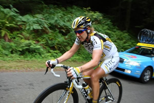 Ina Yoko Teutenberg (HTC - Columbia Women) on the second climb