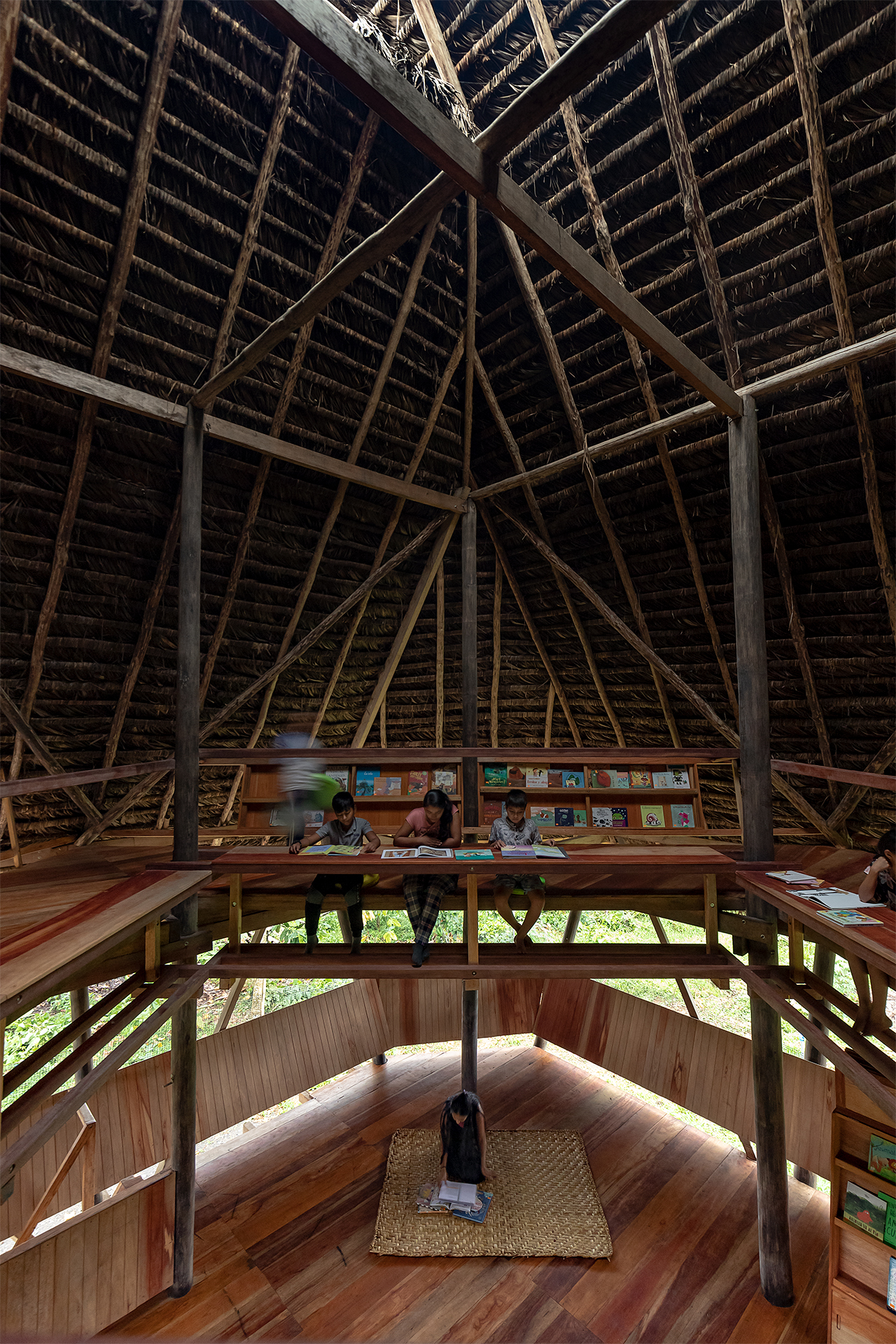 Library in Ecuador
