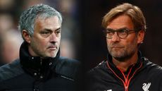 Manchester United manager Jose Mourinho and Liverpool boss Jurgen Klopp