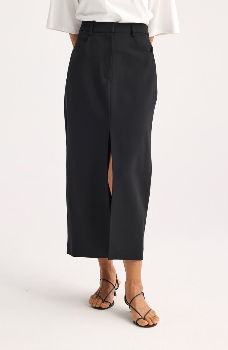 Front Slit Skirt