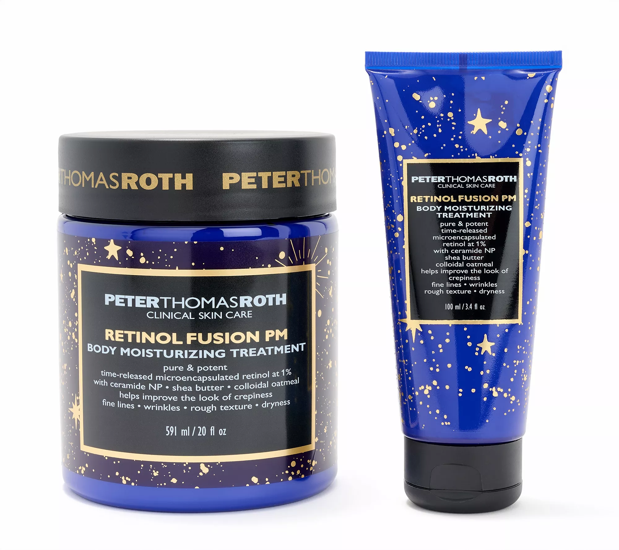Peterthomasroth Special Edition 20oz Jumbo-Size &amp;amp; 3.4oz Retinol Body Treatment