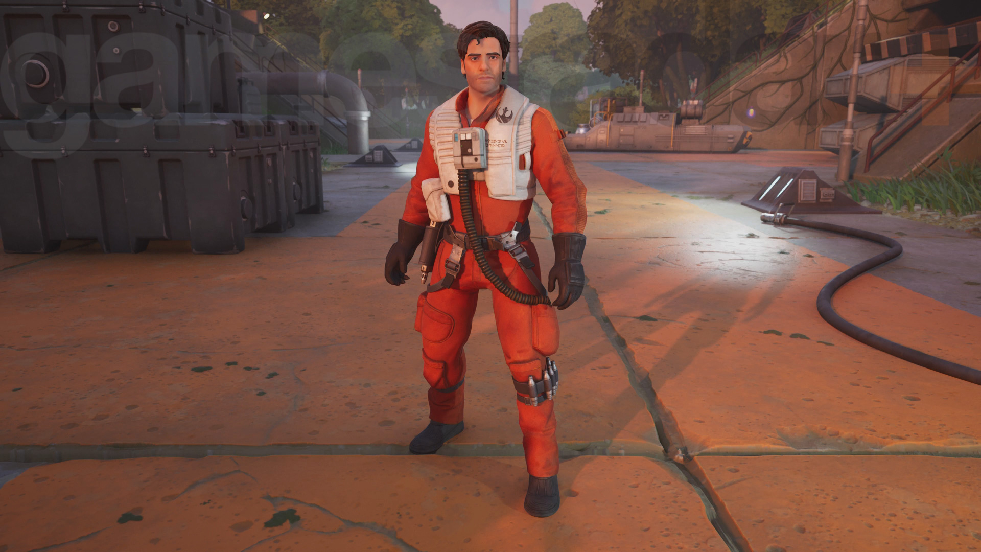 Poe Dameron, one of the Fortnite Characters in Chapter 6 Season 3