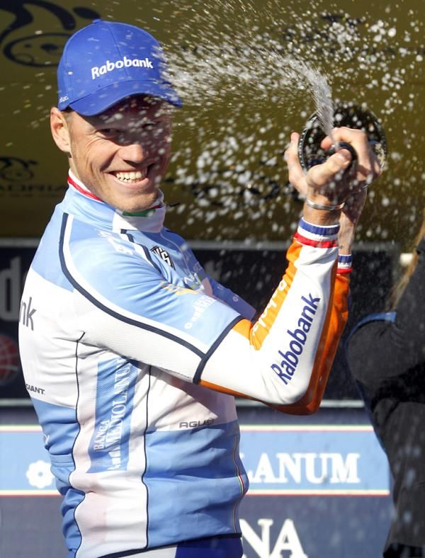 Boom and the champers in Tirreno-Adriatico