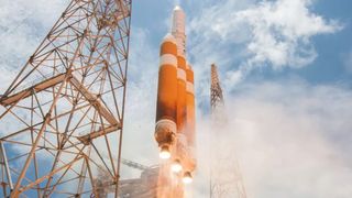 A United Launch Alliance Delta IV Heavy rocket launches into space carrying the classified NROL-37 satellite from Cape Canaveral Air Force Base in Florida on June 11, 2016. That launch was also mission for the U.S. National Reconnaissance Office.