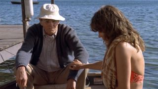 Henry And Jane Fonda in On Golden Pond