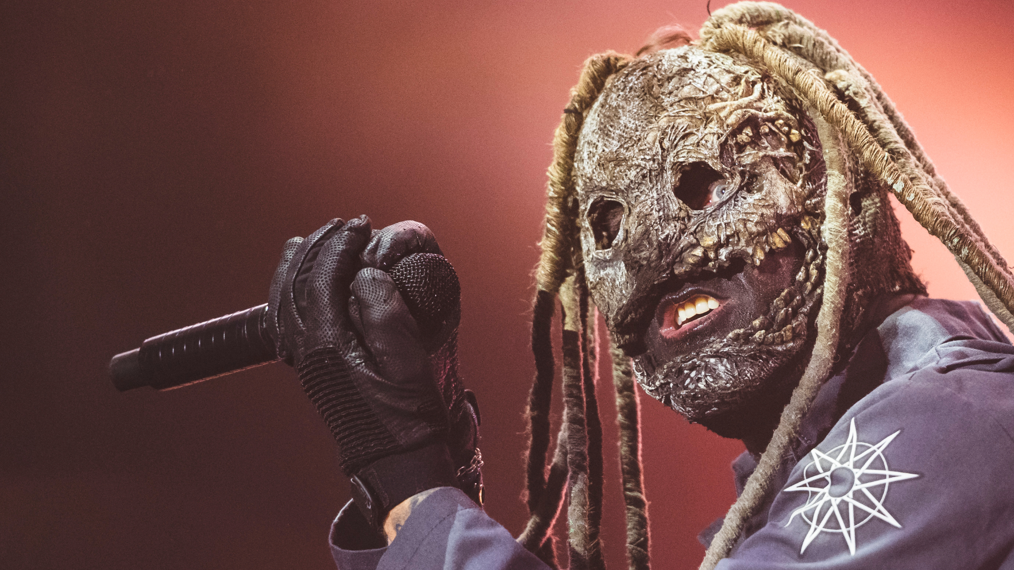 Corey Taylor of Slipknot performs in concert during Resurrection Fest on June 28, 2025 in Viveiro, Spain