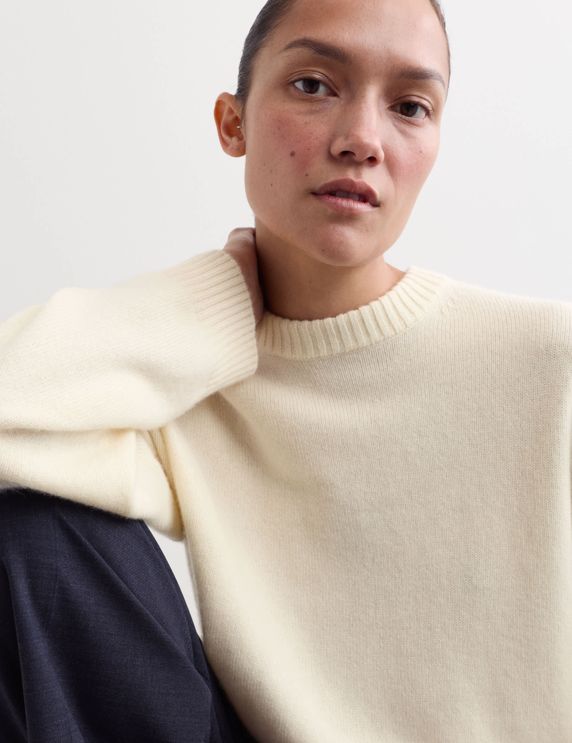 Pure Cashmere Crew Neck Jumper