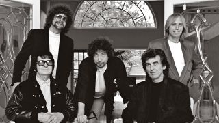 The Traveling Wilburys band photograph