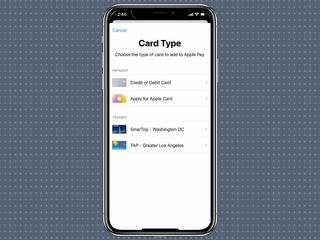 how to use apple pay adding a card