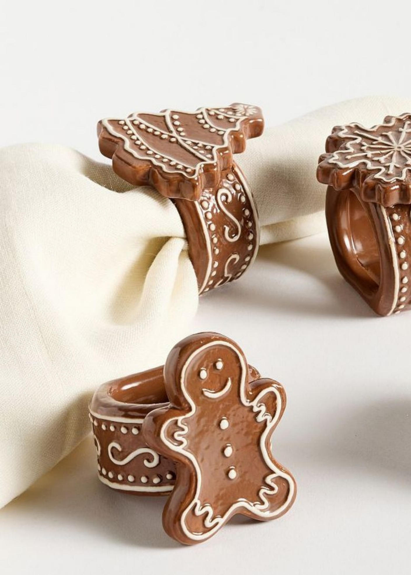 Gingerbread Napkin Rings