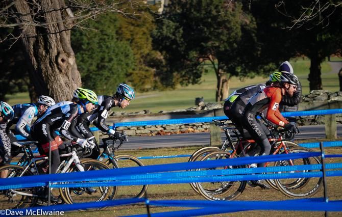 The Elite Men started on grass this year for the first time