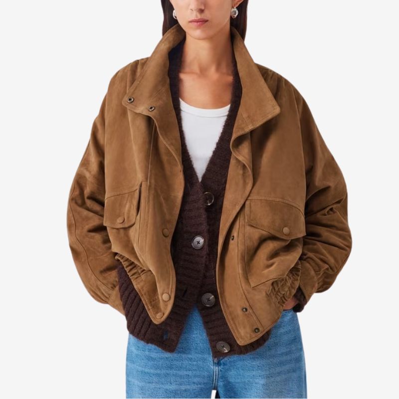 Image of suede jacket