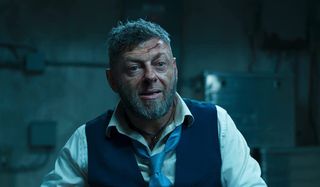 Andy Serkis as Ulysses Klaue in Black Panther