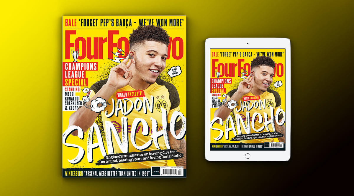 FourFourTwo March 2019 Jadon Sancho