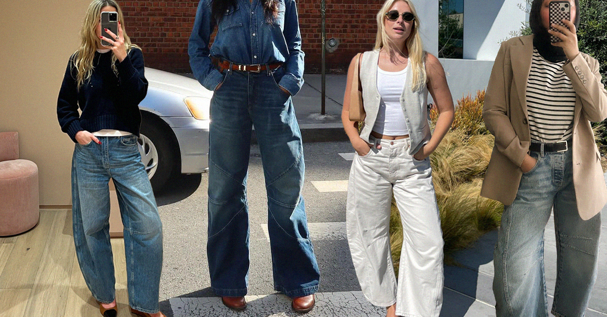 9 Ways Everyone Is Wearing 2024's Most Viral Denim Trend