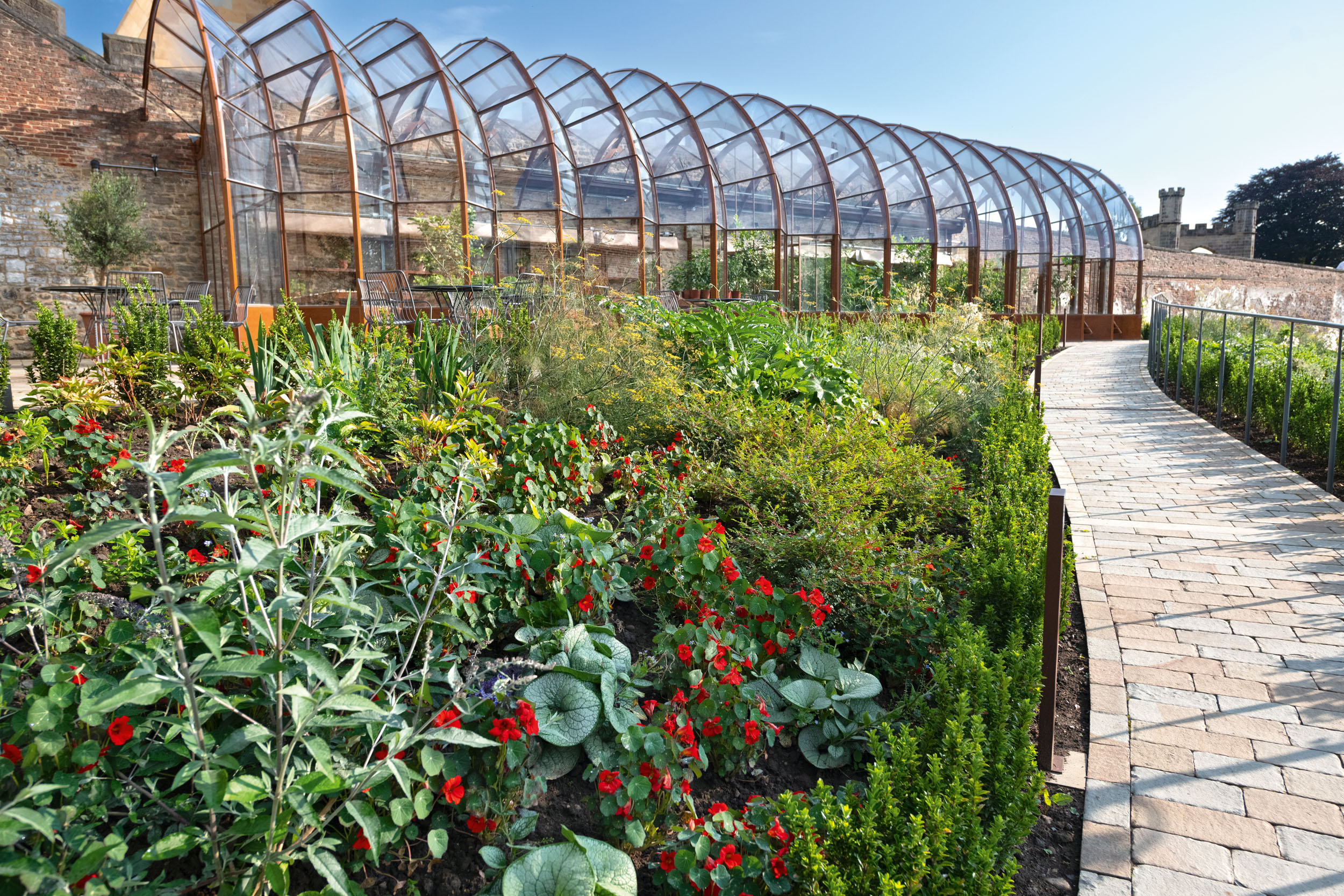 The gardens of the Palace of Bishop Auckland, Co Durham, as seen in Country Life in August 2026.
