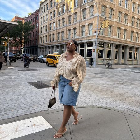 Senior editor Aniyah Morinia in New York City