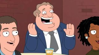 Fat Laughing Clapping Guy in Family Guy season 23