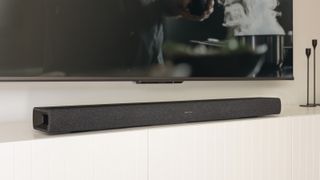 Denon DHT-S217 under a TV