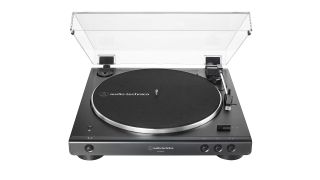 Audio-Technica AT-LP60XBT turntable on white background