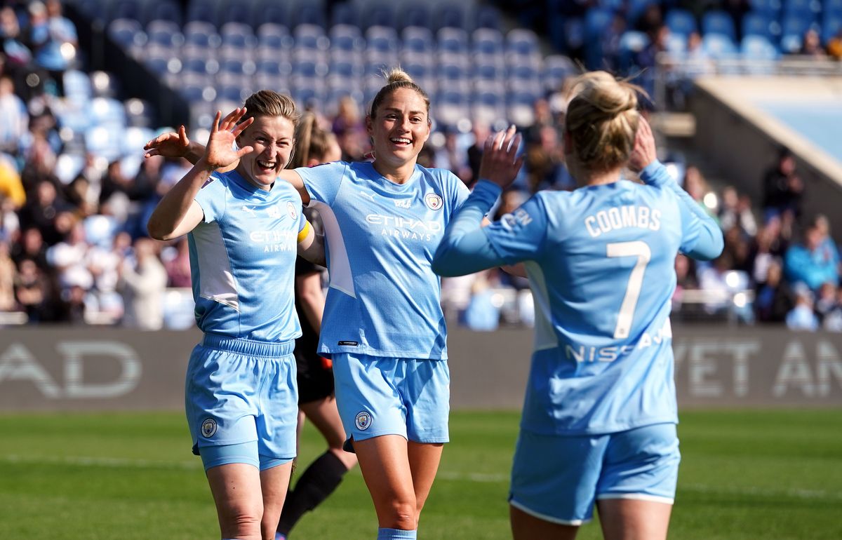 Manchester City v Everton – Vitality Women’s FA Cup – Quarter Final – Academy Stadium