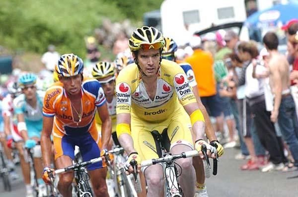 David Millar (Saunier Duval-Prodir) worked hard again for the team.