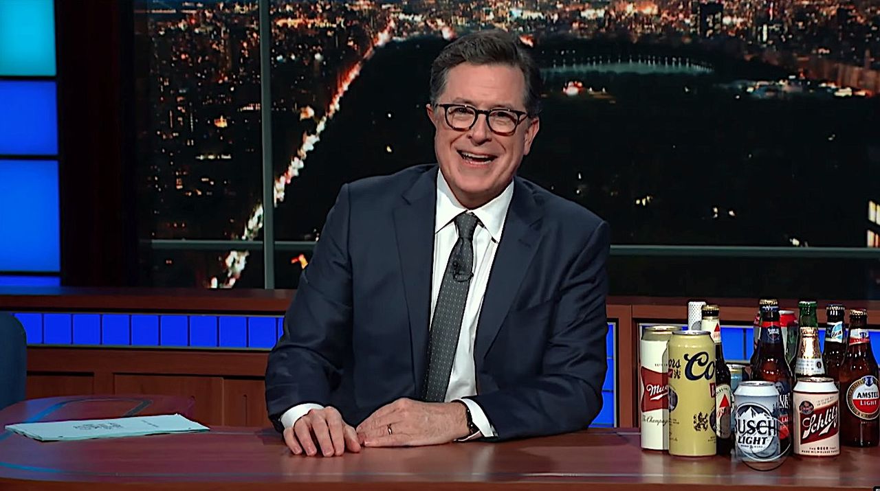 Stephen Colbert explains the shutdown using beer puns