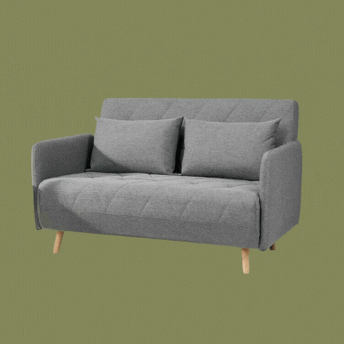 George Oliver, Tyrese 132cm Round Arms Sofa Bed