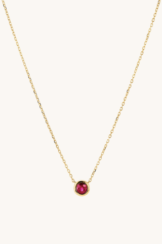 Large Gemstone Necklace