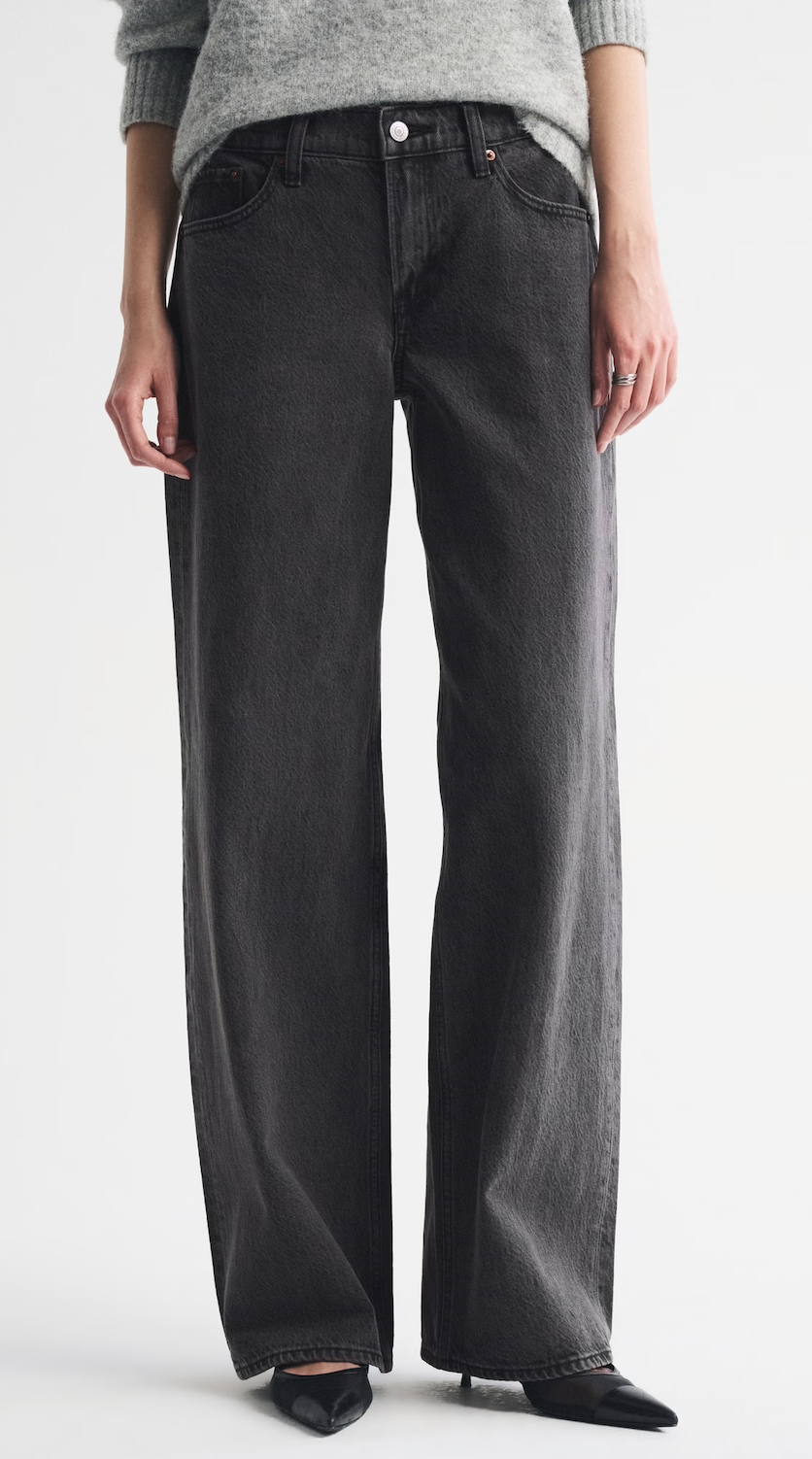 Abercrombie &amp;amp; Fitch, Low Rise Ultra Loose Jean
