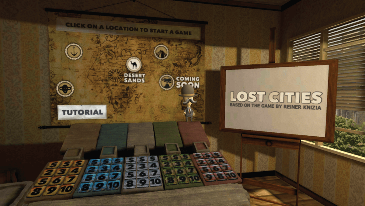 Social VR Gaming With Campfire Union Starts With 'Lost Cities' Virtual