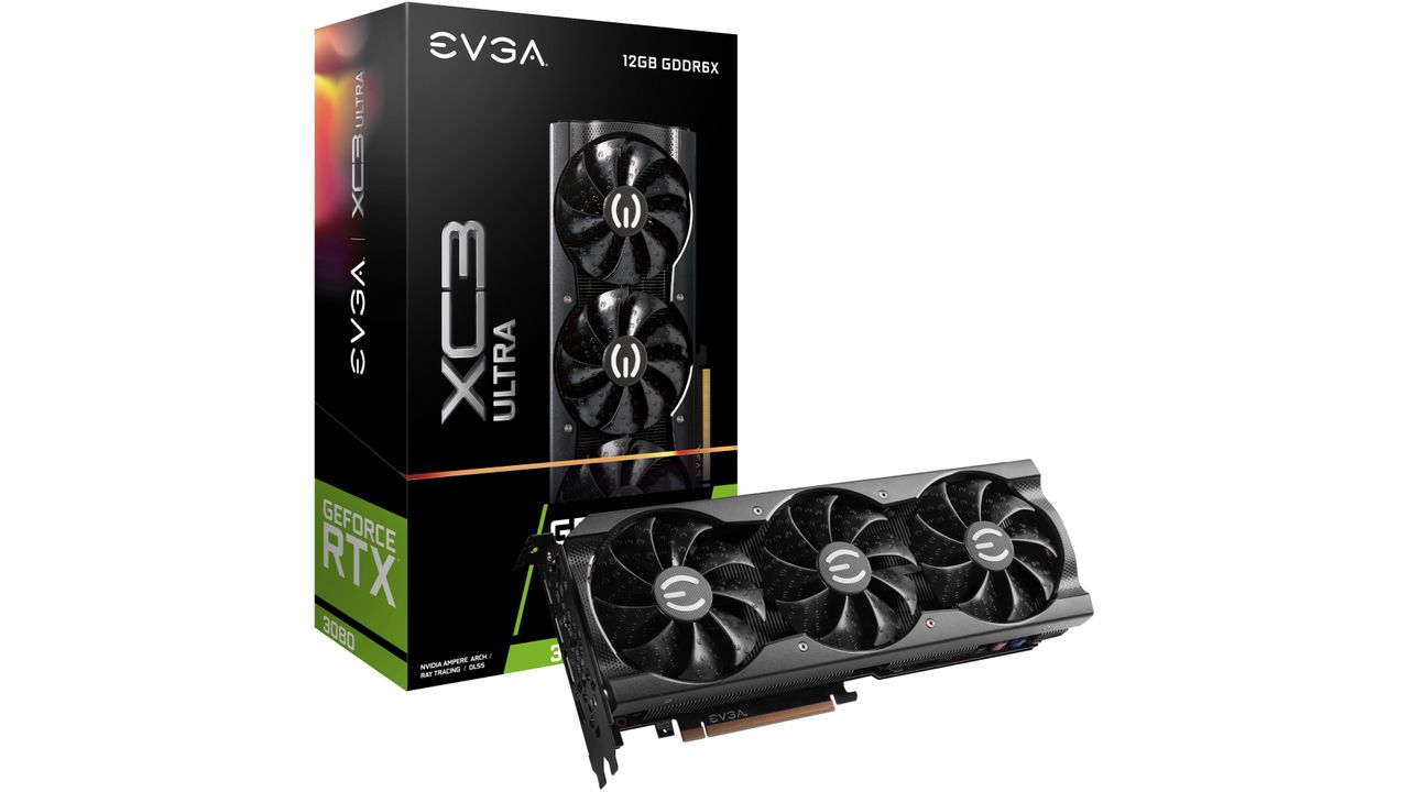 EVGA GeForce RTX 3080 12GB XC3 ULTRA GAMING graphics card