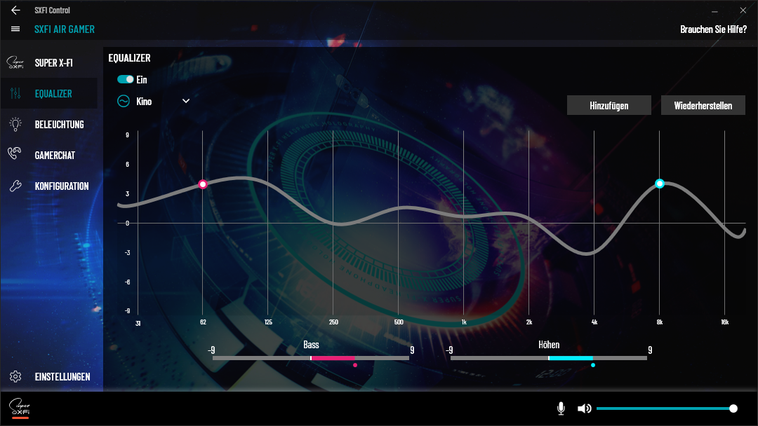 Creative SXFI Control Windows App
