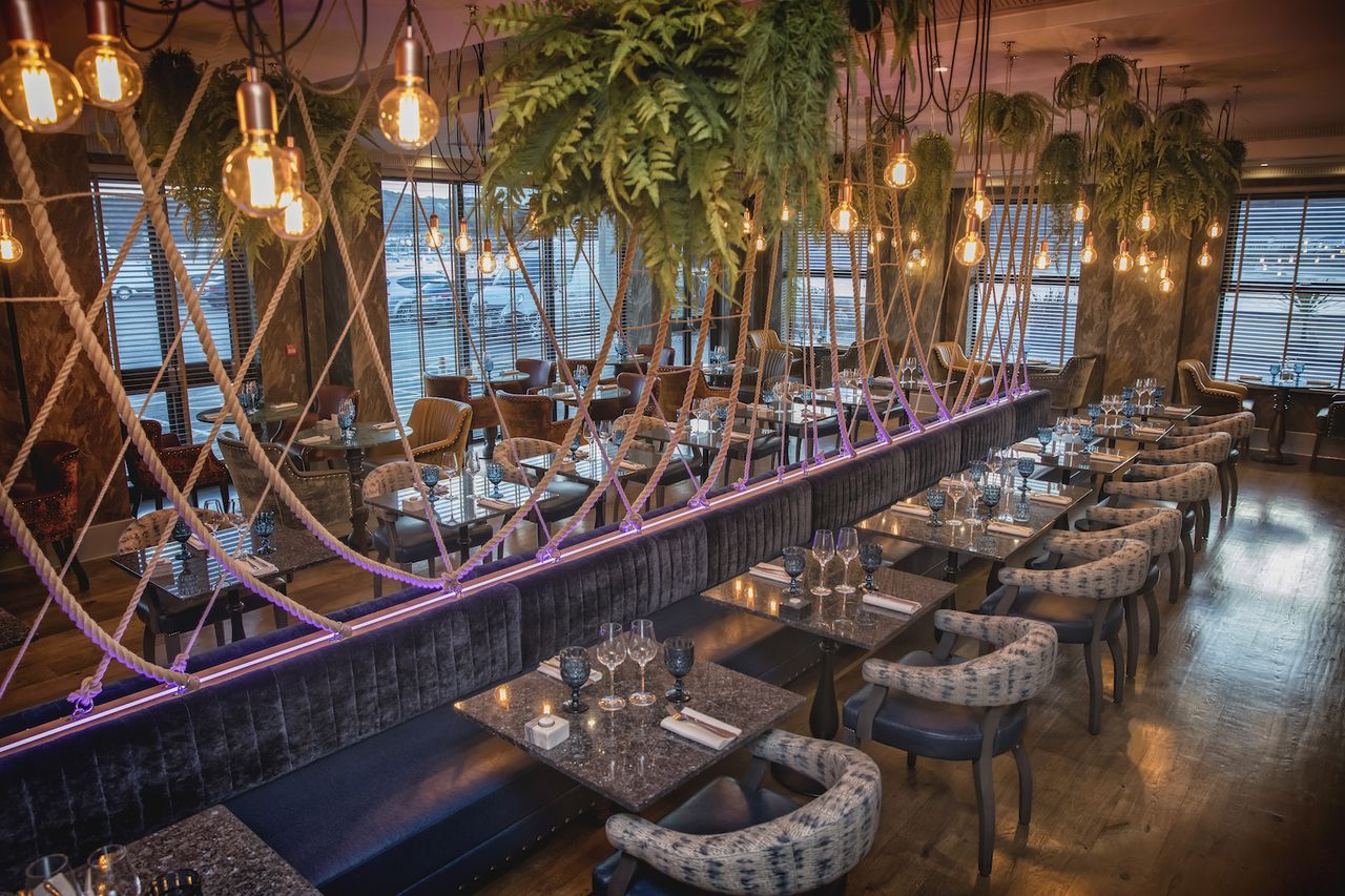 The restaurant at the Quay hotel and spa