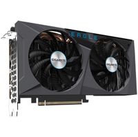 Gigabyte Eagle OC GeForce RTX 3060 Ti | 8GB GDDR6 | 1,695MHz Core Clock | $599.99 $479.99 at Newegg (save $120)
This dual-fan RTX 3060 Ti from Gigabyte is a bit expensive at its MSRP, but reduced down to $480 is a seriously tempting option. The chiller is quiet and cool running and affords a slight boost in clock speed up to 1,695MHz over the reference card's 1,665Mhz. You're looking at great performance in games at 1440p and below, and even 4K isn't out of the question with some tweaking. Use code VGAGBET239