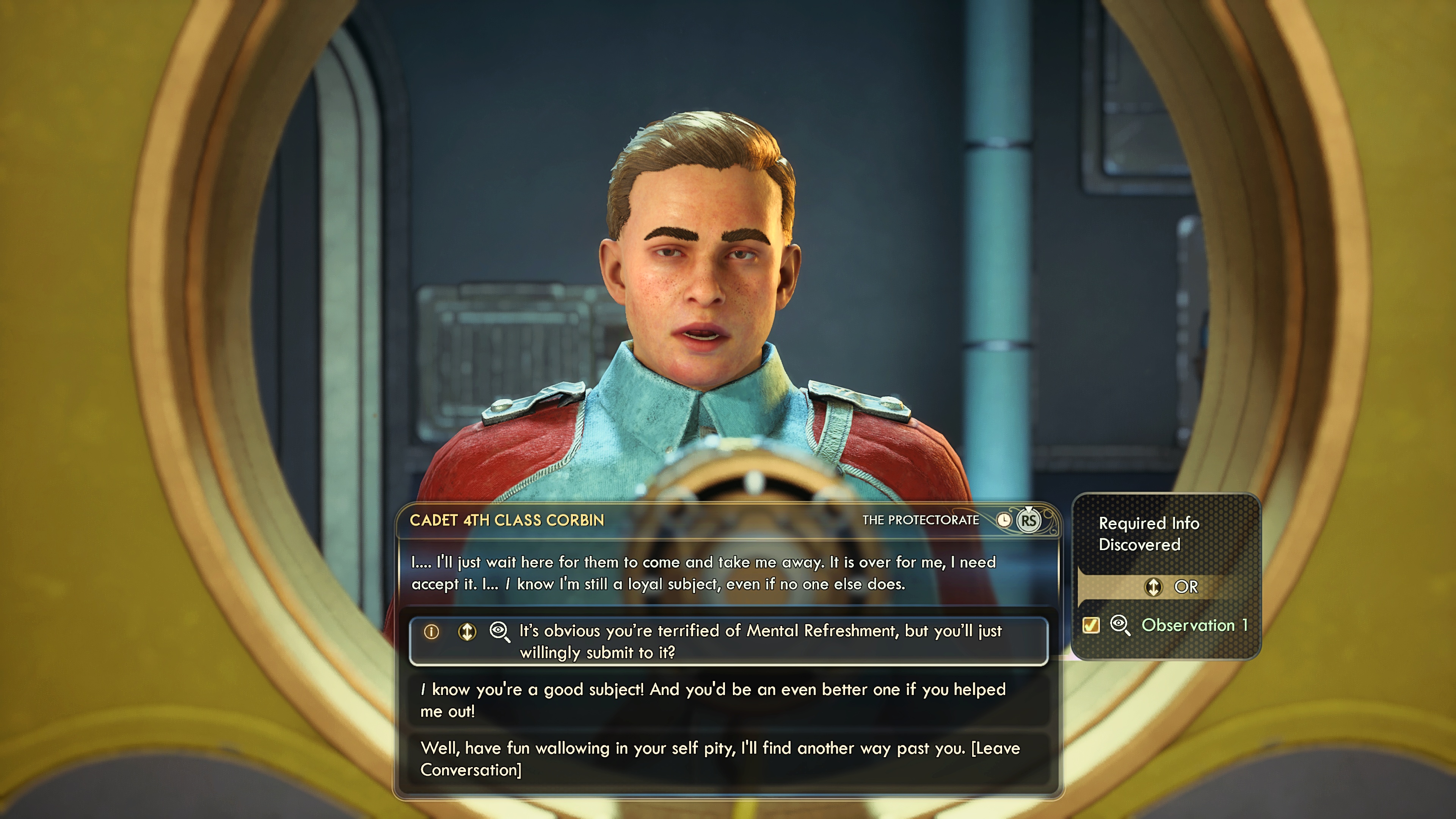 Screenshot of The Outer Worlds 2 preview running on Xbox Series X.