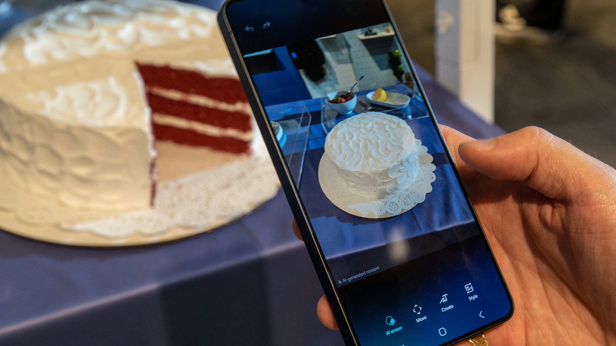 The new editing tools built into the Samsung Galaxy S26 Ultra's Photo Assist mode