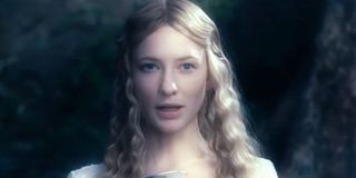Cate Blanchett in The Lord Of The Rings: The Fellowship Of The Ring