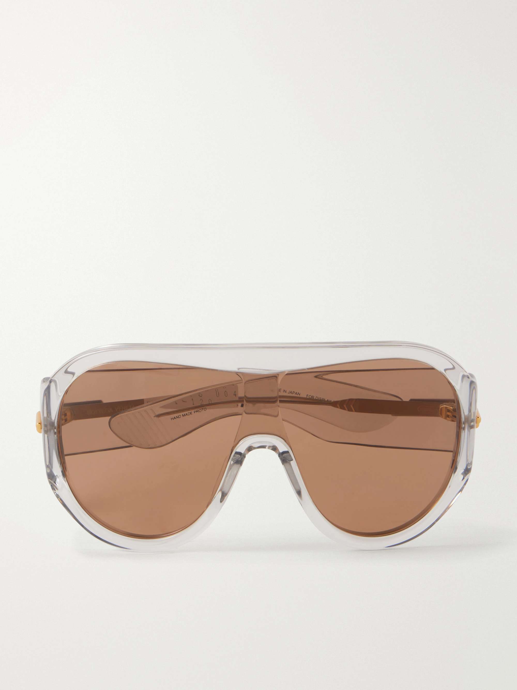 Shield Mask-Frame Sunglasses
