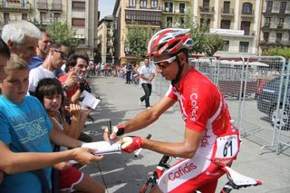 David Moncoutie (Cofidis) before the start