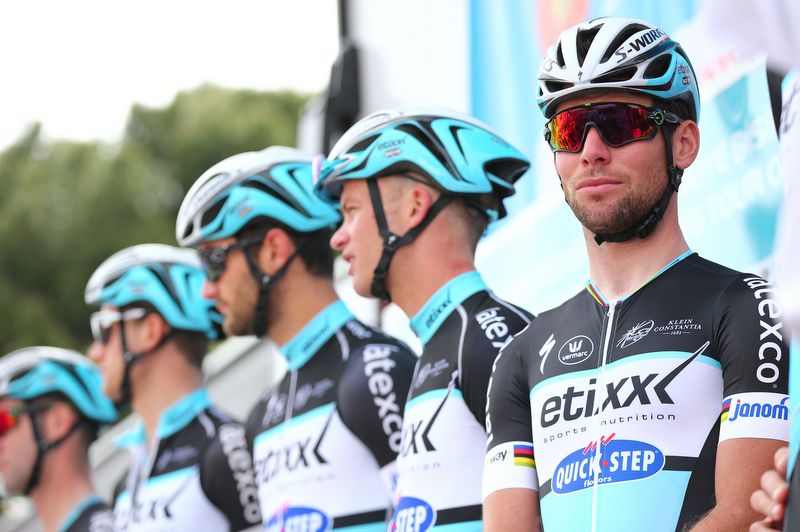 Mark Cavendish and Etixx-Quick Step presented to the crowd
